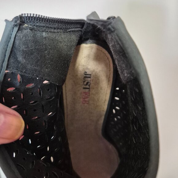 Black cut out Booties - Picture 8 of 13